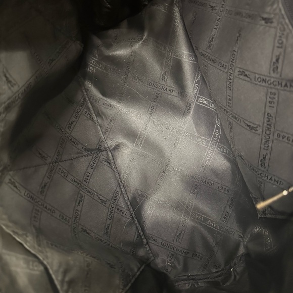 EUC Timeless Black Extra Soft Leather Bag | Two Exterior Pockets | Snap Closure - Picture 7 of 11